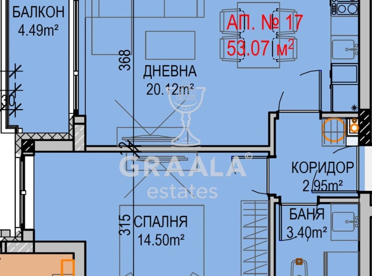 Жилищна сграда в Манастирски ливади - изток - 0